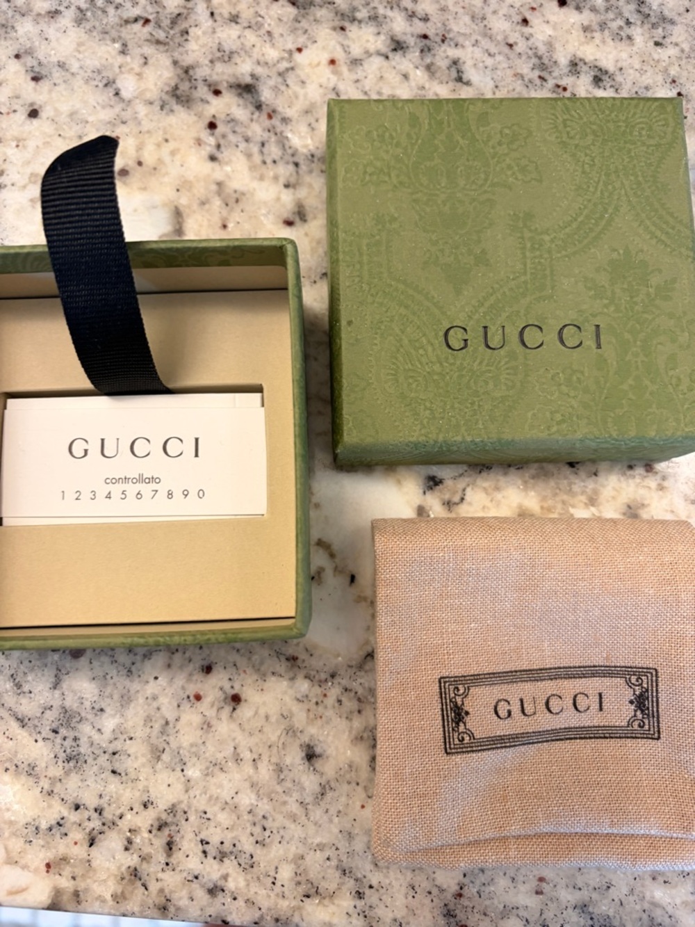 Gucci Silver Sterling Silver Blind for Love Engraved Pendant Necklace, 17" - Picture 5 of 5